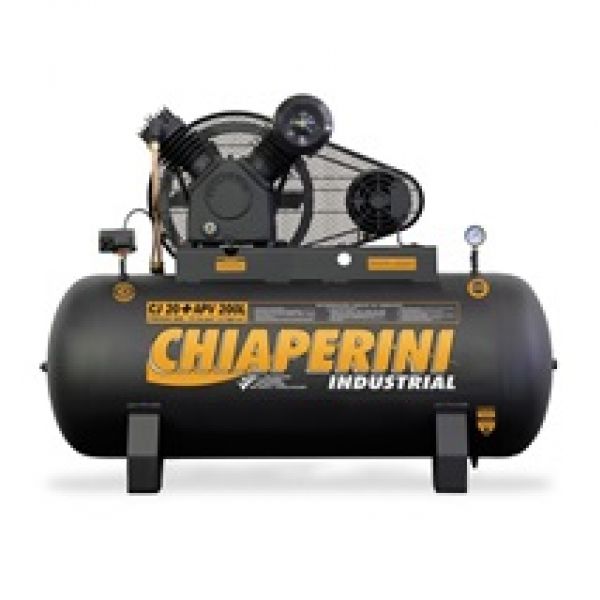 Compressor Pistão<br>Chiaperini CJ 20+ APV / 200L